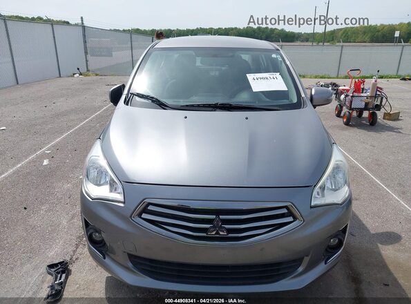 ML32F4FJ8HH004117 2017 MITSUBISHI MIRAGE G4 Gray Vista frontal