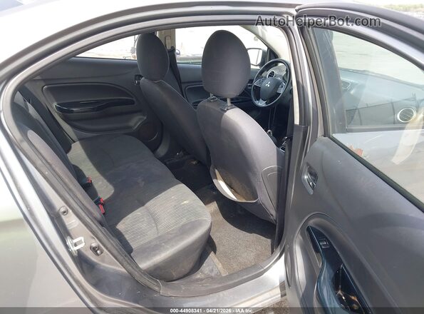 ML32F4FJ8HH004117 2017 MITSUBISHI MIRAGE G4 Gray Vista de la etiqueta del VIN