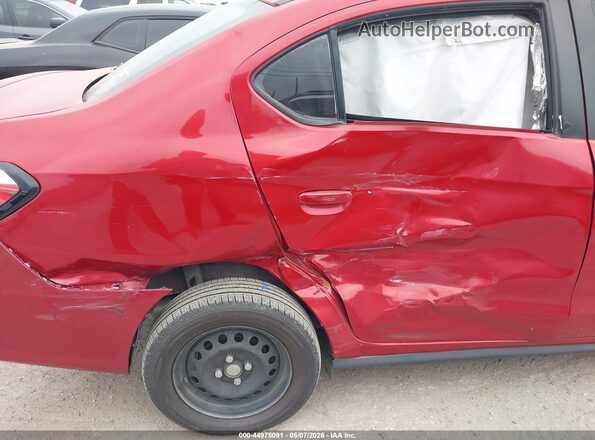 ML32FUFJ0PHF03544 2023 MITSUBISHI MIRAGE G4 Red წინა ხედი