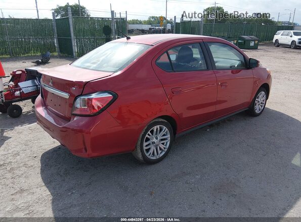 ML32FVFJ0RHF07053 2024 MITSUBISHI MIRAGE G4 Red უკანა მარჯვენა