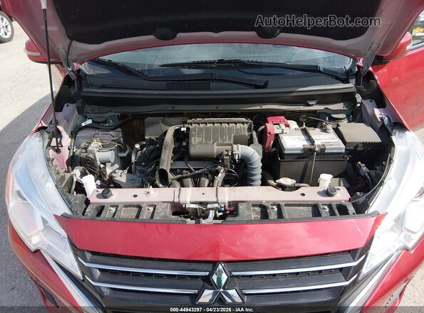 ML32FVFJ0RHF07053 2024 MITSUBISHI MIRAGE G4 Red უკანა ხედი
