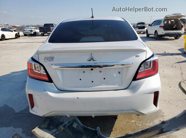 ML32FVFJ4PHF02158 2023 MITSUBISHI MIRAGE White Вид ззаду