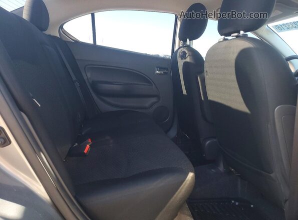 ML32FVFJ7NHF07898 2022 MITSUBISHI MIRAGE Silver Rear seats view
