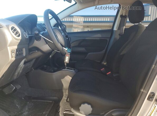 ML32FVFJ7NHF07898 2022 MITSUBISHI MIRAGE Silver Front interior view