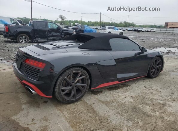 NJ1589E 2022 AUDI R8 Черный Задняя правая четверть