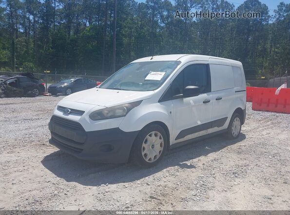 NM0LS6E7XG1233076 2016 FORD TRANSIT CONNECT White Vista tres cuartos delantera izquierda