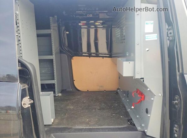 NM0LS7F71H1329202 2017 FORD TRANSIT Black Rear interior view