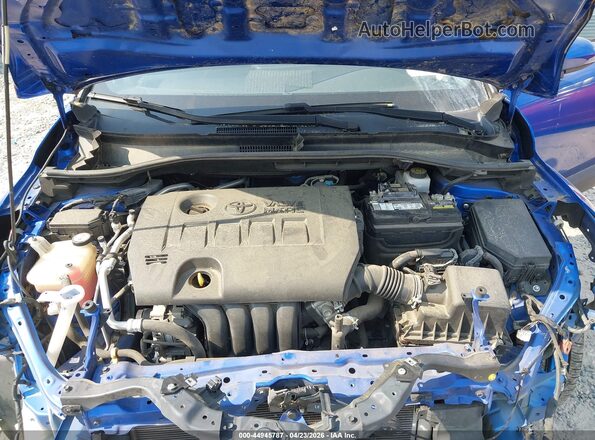 NMTKHMBX0JR048243 2018 TOYOTA LE Blue Rear view
