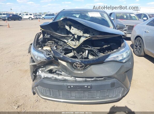 NMTKHMBX1MR136285 2021 TOYOTA LE Gray Widok z przodu