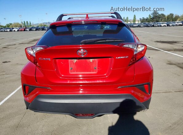 NMTKHMBX2MR133427 2021 TOYOTA LIMITED Red უკანა ხედი