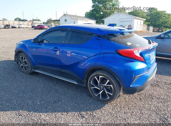 NMTKHMBX8JR001087 2018 TOYOTA LE Синий Задняя левая четверть
