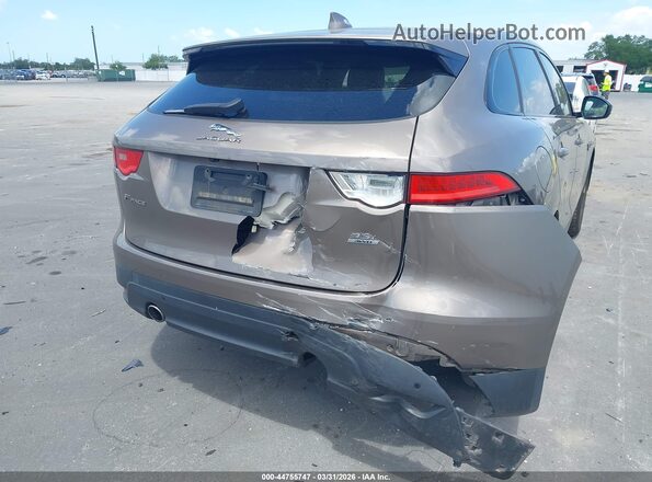 SADCJ2BV5HA497944 2017 JAGUAR F-PACE Brown წინა ხედი