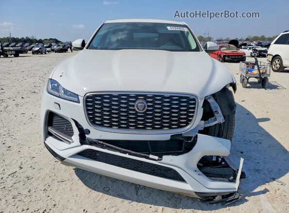 SADCJ2EX0NA690737 2022 JAGUAR F-PACE White Դիմացի տեսք