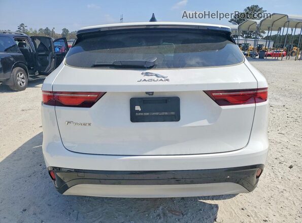 SADCJ2EX0NA690737 2022 JAGUAR F-PACE White Հետևի տեսք