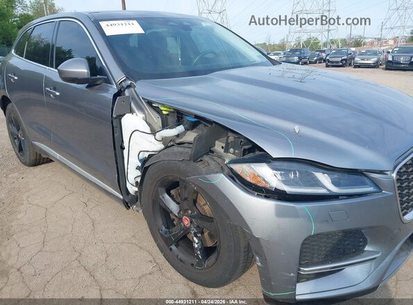 SADCJ2EX2PA715060 2023 JAGUAR F-PACE Silver Widok z przodu