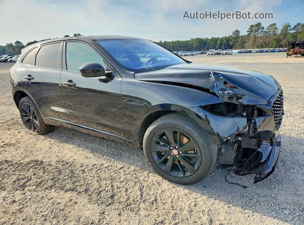 SADCJ2EX4MA674023 2021 JAGUAR F-PACE Черный Передняя правая четверть