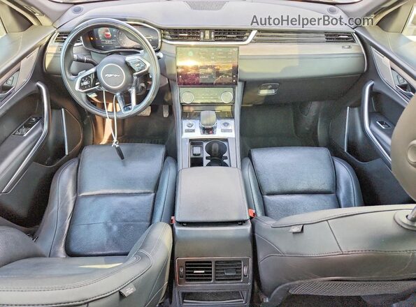 SADCJ2EX4MA674023 2021 JAGUAR F-PACE Черный Вид панели приборов