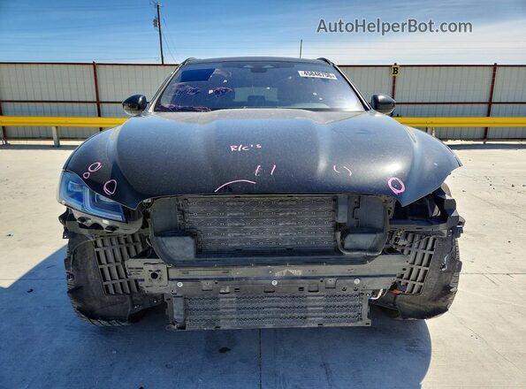 SADCJ2EX5NA701537 2022 JAGUAR F-PACE Black Вид спереду