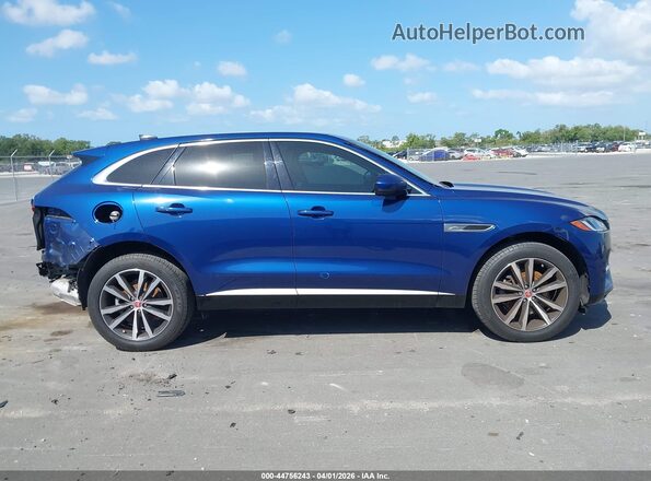 SADCJ2EX7PA707133 2023 JAGUAR F-PACE Blue Widok wnętrza 360 stopni