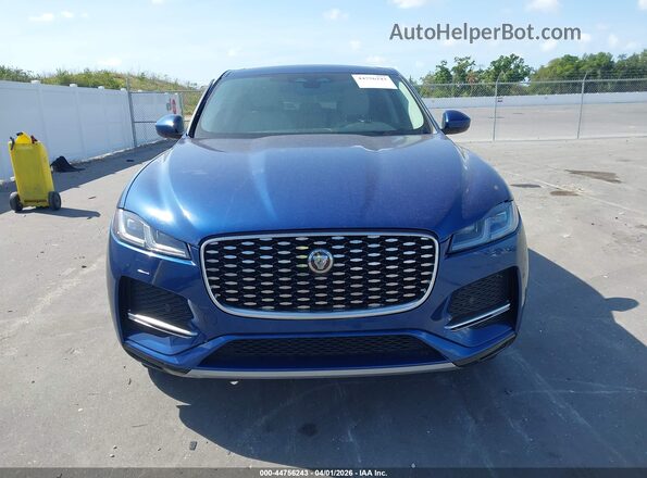 SADCJ2EX7PA707133 2023 JAGUAR F-PACE Blue Widok wnętrza z tyłu