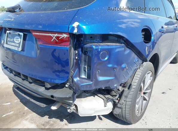 SADCJ2EX7PA707133 2023 JAGUAR F-PACE Blue Widok z przodu
