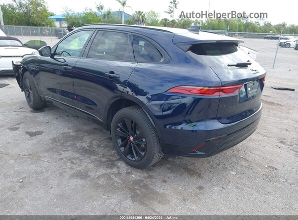 SADCJ2EX8PA717962 2023 JAGUAR F-PACE Dark Blue Задня ліва чверть