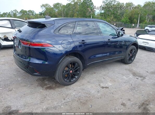 SADCJ2EX8PA717962 2023 JAGUAR F-PACE Dark Blue Задня права чверть