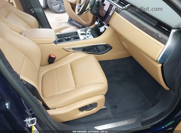 SADCJ2EX8PA717962 2023 JAGUAR F-PACE Dark Blue Вид салону спереду