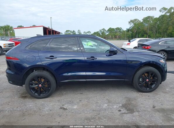 SADCJ2EX8PA717962 2023 JAGUAR F-PACE Dark Blue Вид задньої частини салону