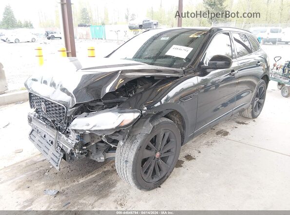 SADCJ2EX9NA690316 2022 JAGUAR F-PACE Black Front left