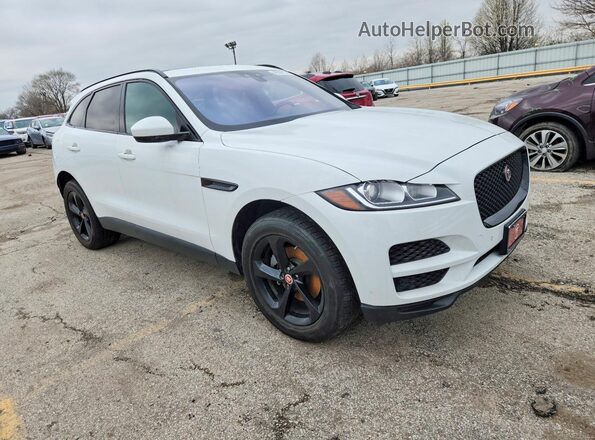 SADCJ2FX0KA366701 2019 JAGUAR F-PACE White წინა მარჯვენა