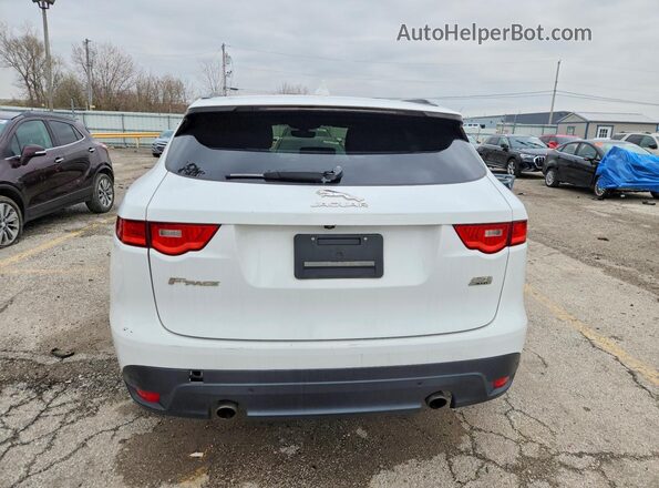 SADCJ2FX0KA366701 2019 JAGUAR F-PACE White უკანა ხედი