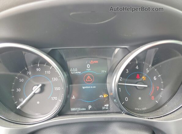 SADCJ2FX1KA616558 2019 JAGUAR F-PACE White Սարքավորումների վահանակի տեսք