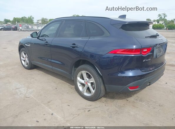 SADCJ2FX3JA263187 2018 JAGUAR F-PACE Blue Rear left