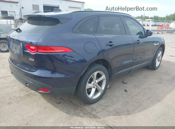 SADCJ2FX3JA263187 2018 JAGUAR F-PACE Blue Rear right
