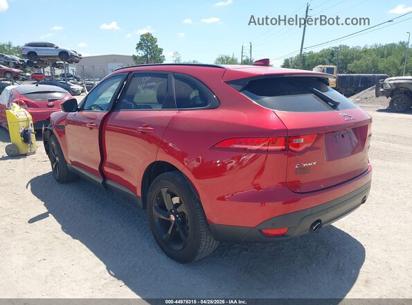 SADCK2FX6KA360561 2019 JAGUAR F-PACE Red Tył lewy