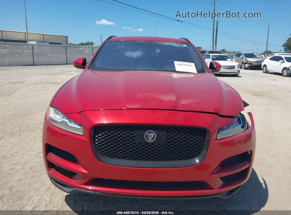 SADCK2FX6KA360561 2019 JAGUAR F-PACE Red Widok zestawu wskaźników