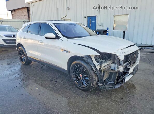SADCK2GX7KA390263 2019 JAGUAR F-PACE Белый Передняя правая четверть