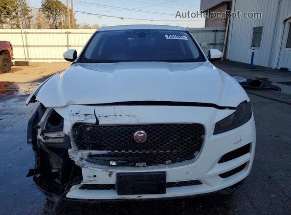 SADCK2GX7KA390263 2019 JAGUAR F-PACE Белый Вид спереди