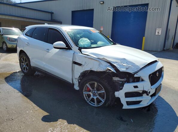 SADCK2GX7KA390649 2019 JAGUAR F-PACE White წინა მარჯვენა