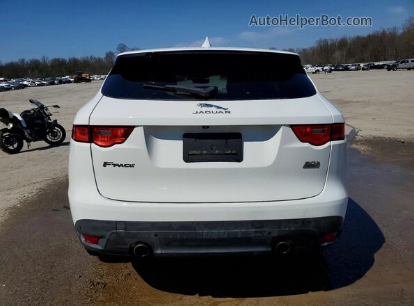 SADCK2GX7KA390649 2019 JAGUAR F-PACE White უკანა ხედი