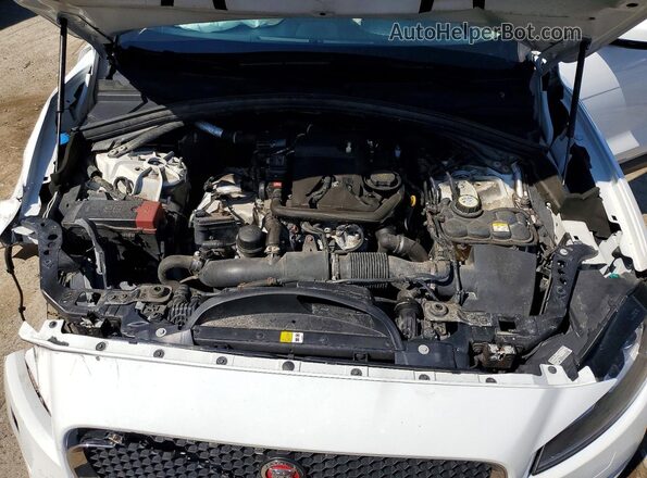 SADCK2GX7KA390649 2019 JAGUAR F-PACE White ძრავის განყოფილების ხედი