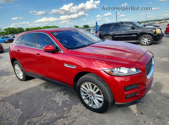 SADCK2GX8KA390420 2019 JAGUAR F-PACE Красный 