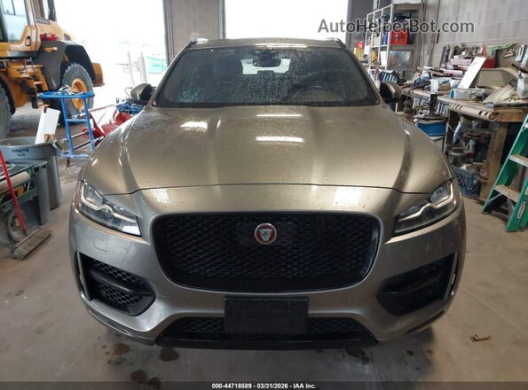 SADCL2FX1KA366636 2019 JAGUAR F-PACE Gray Dashboard view