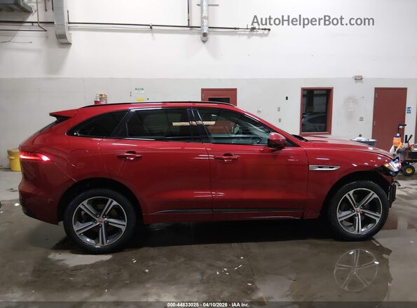 SADCL2GX4KA353538 2019 JAGUAR F-PACE Red 360 interior view