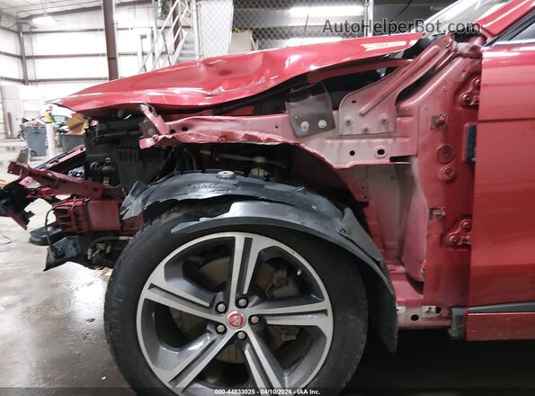 SADCL2GX4KA353538 2019 JAGUAR F-PACE Red 