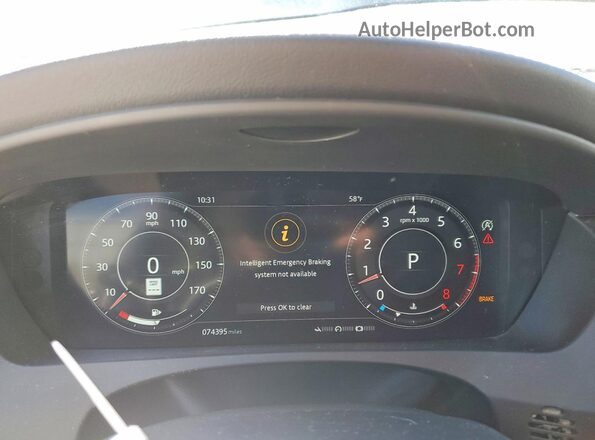 SADCL2GX4KA606681 2019 JAGUAR F-PACE Black 