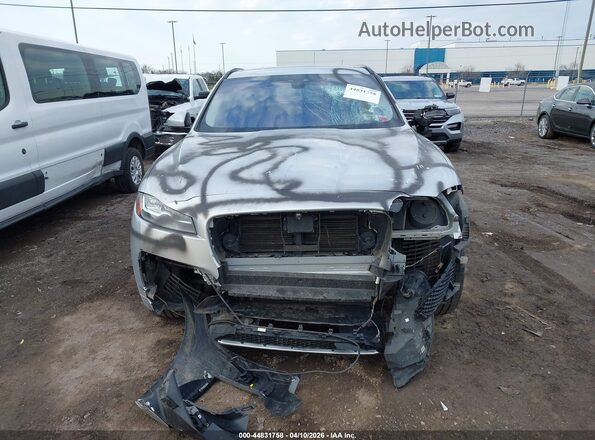 SADCM2BV5HA076619 2017 JAGUAR F-PACE Silver Вид задньої частини салону