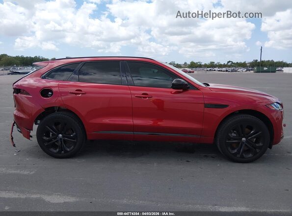SADCT2EX3RA723360 2024 JAGUAR F-PACE Red Widok wnętrza 360 stopni
