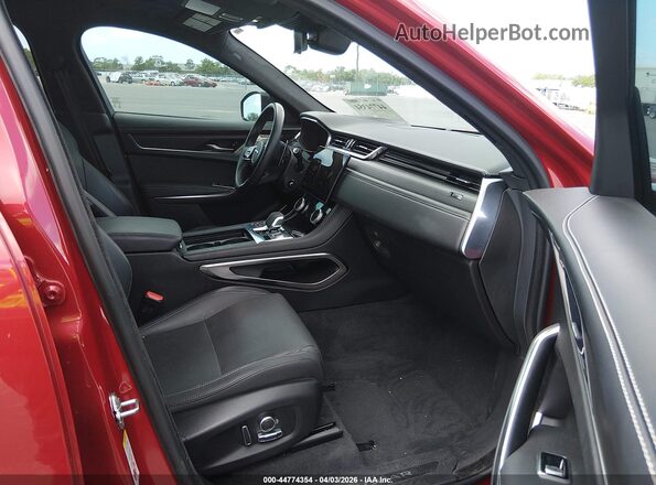 SADCT2EX3RA723360 2024 JAGUAR F-PACE Red Widok wnętrza z przodu